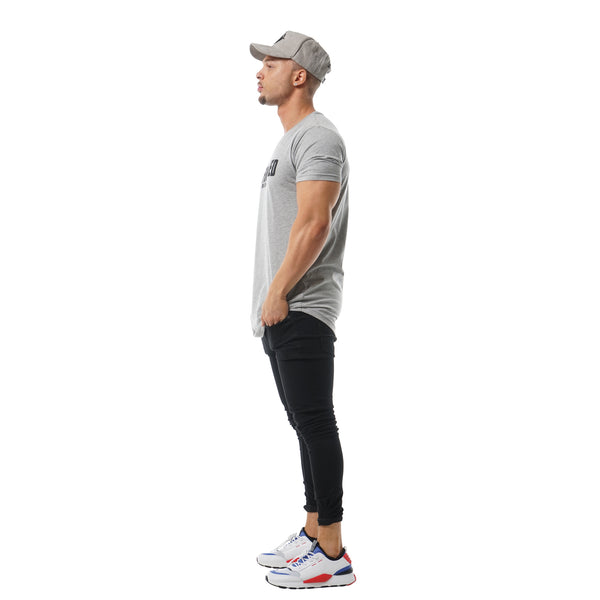 S2 STONE UNFINISHED BUSINESS CURVED HEM TEE