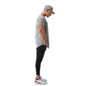 S2 STONE UNFINISHED BUSINESS CURVED HEM TEE