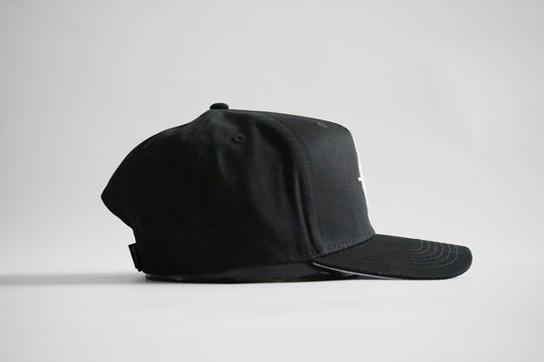 Baller 1.0 Aframe Snapback (Black/White)