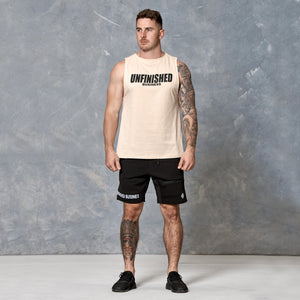 S2 Nude Unfinished Business Muscle Tank